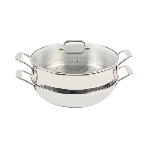 WAJAN / PENGUKUS - ALPHARD WOK AND STEAMER SET OF 2