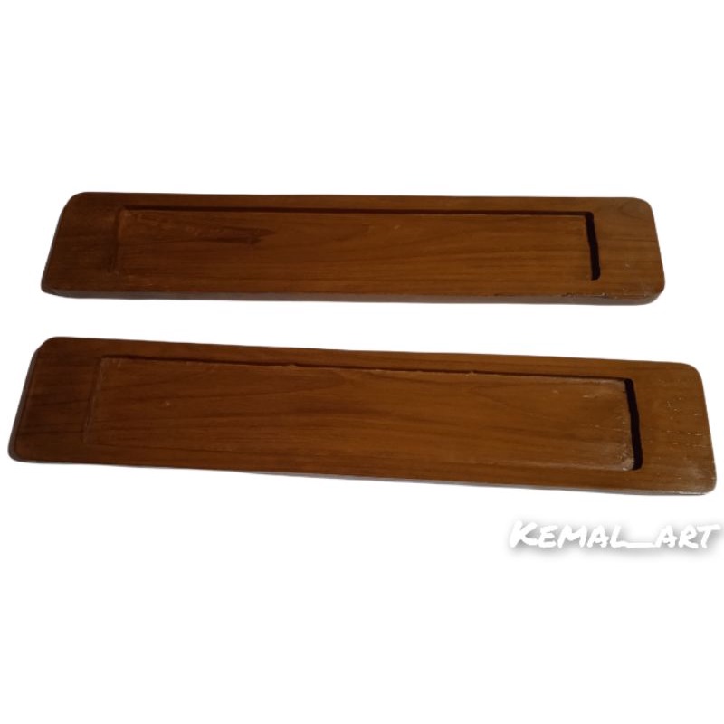 Nampan Kayu Jati Asli