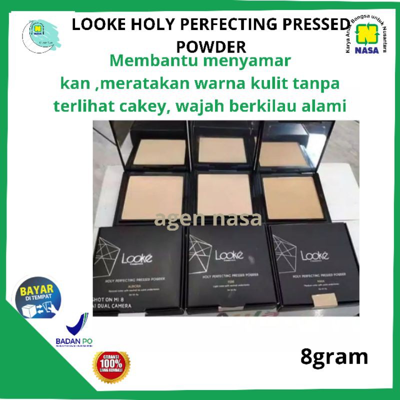 Looke Bedak Padat - Lacoco Bedak Padat Nasa