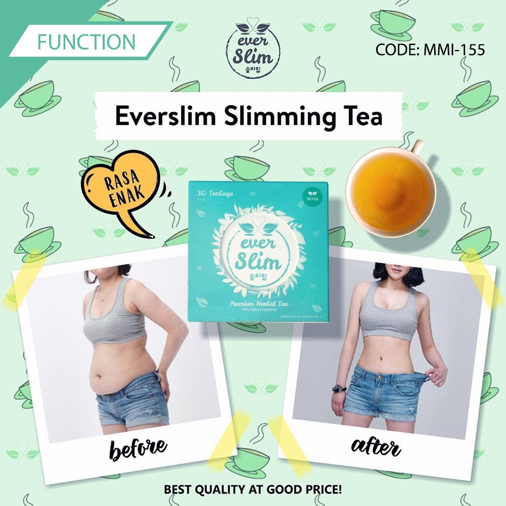 Ever White Ever Slim Tea Premium Herbal Tea Everwhite - MMI-154