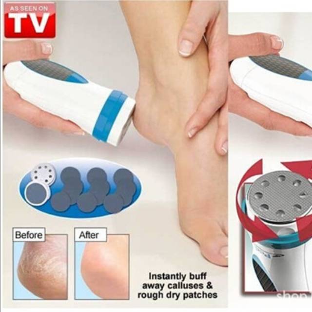 PEDI SPIN / PENGHILANG KAPALAN /PEMBERSIH TAPAK KAKI