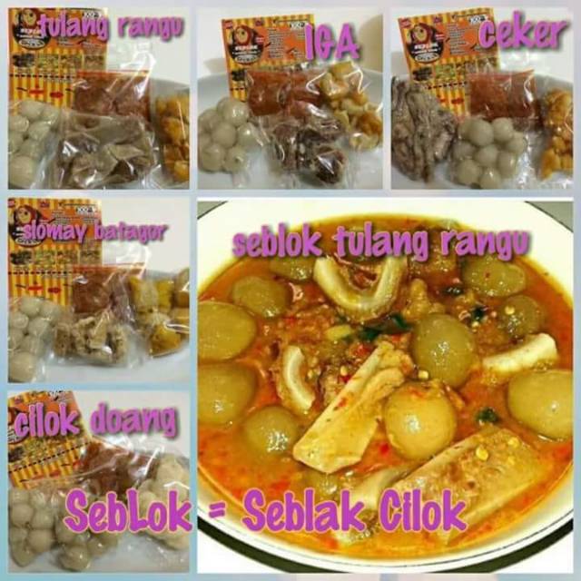 

Seblok (seblak cilok)