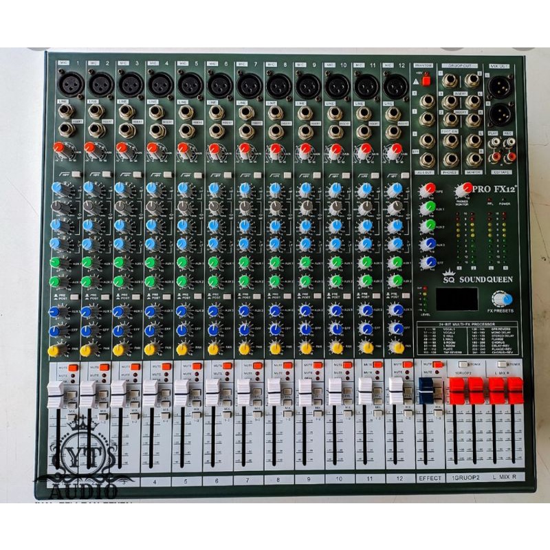Mixer Soundqueen Pro FX 12+ promo