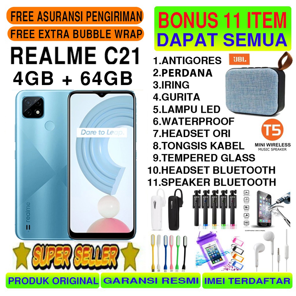 REALME C21 C 21 4/64 GB 3/32 GB RAM 4GB 3GB ROM 64GB 32GB