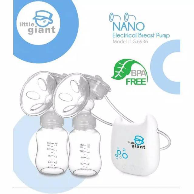 LITTLE GIANT - NANO ELECTRICAL BREAST PUMP DOUBLE LG6936 / POMPA ASI ELEKTRIK DOBEL