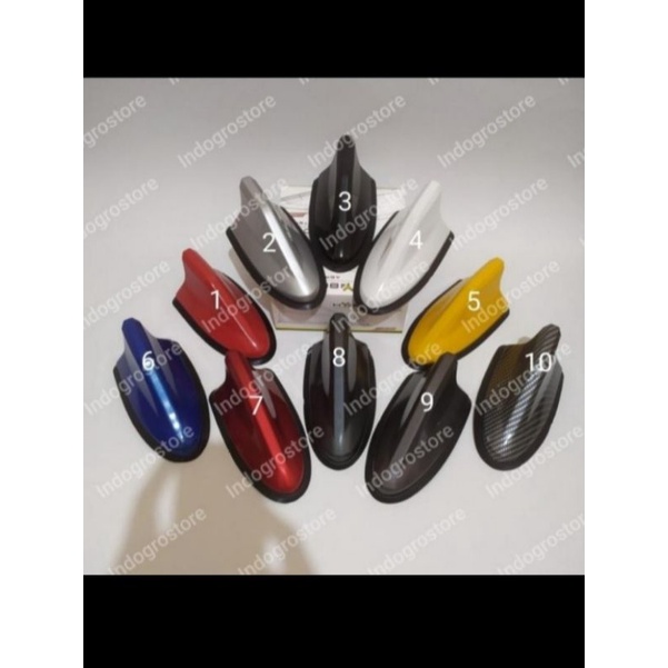 antena sirip hiu mobil brio