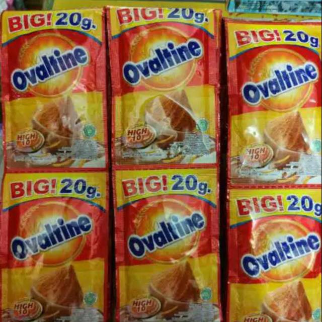 

Ovaltine sachet big ( 10 x 20gr )