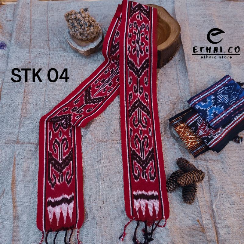 Syal Tenun Kasar Selendang Motif Etnik-STK 04