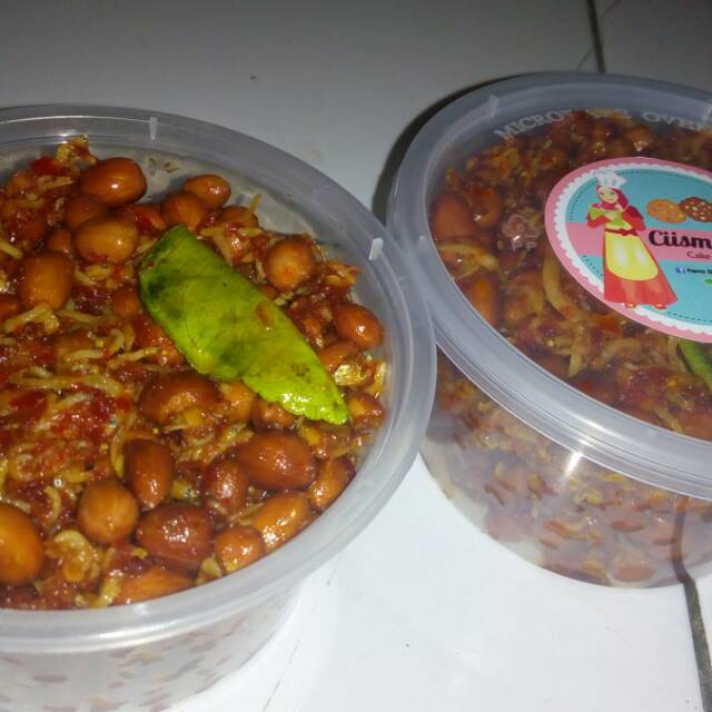 

Teri kacang pedas manis