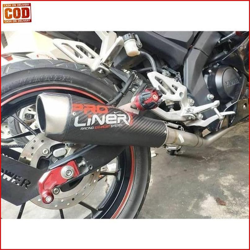 ❤Rh♛ Original Proliner Tr 2 Carbon Short New Vixion Knalpot Racing Ori Tr2 ¬