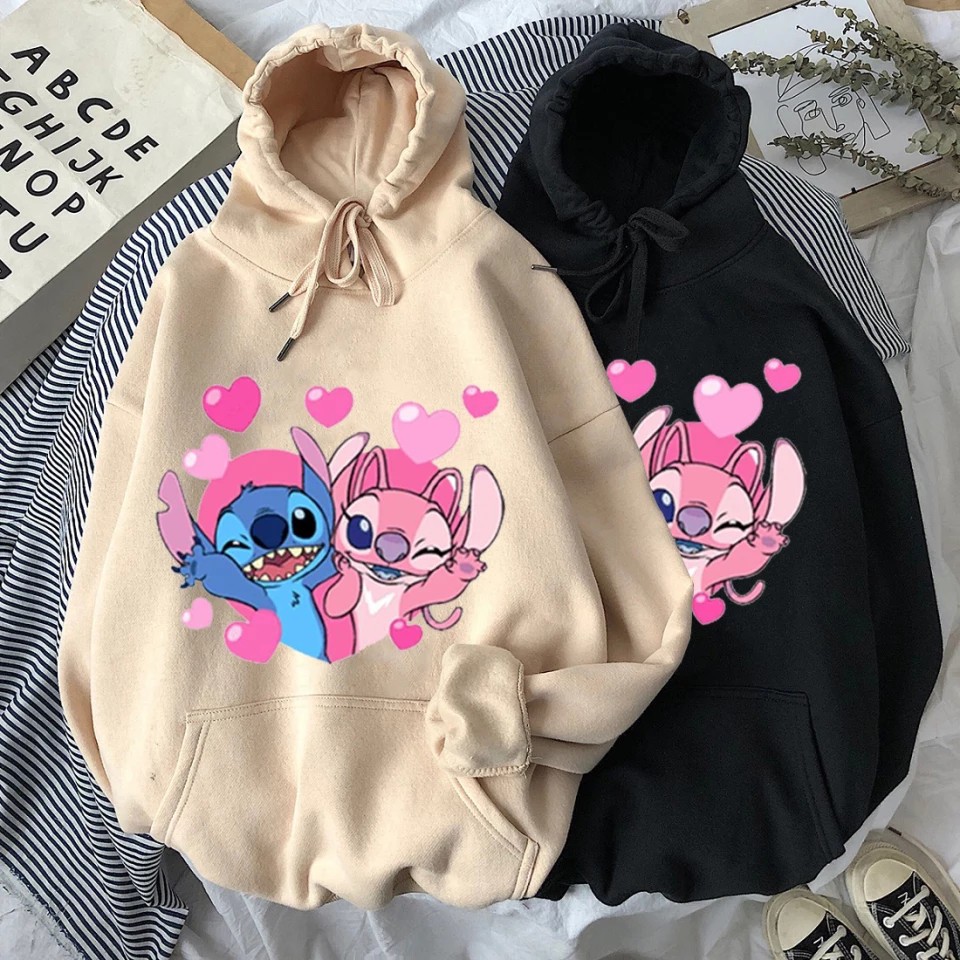 Hoodie Stitch Desney Wanita Oversize Korea Tebal Sweater Oversize Wanita Korean Style Jumbo Ori Jaket Hoodie Wanita Korean Style Anak Hodie Oversize Korean Style Wanita Hoddie Cewek Oversize Korean Style Hoodie Cewek Kekinian Murah Ukuran XL Switer Stitch