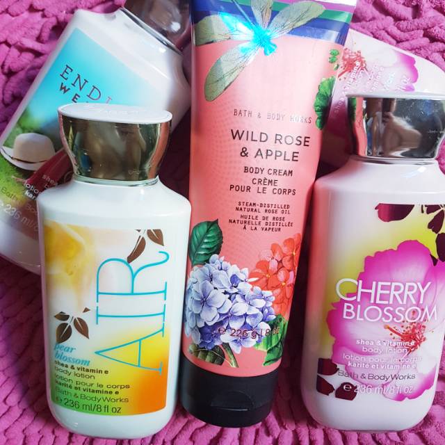 bath and body works lotion