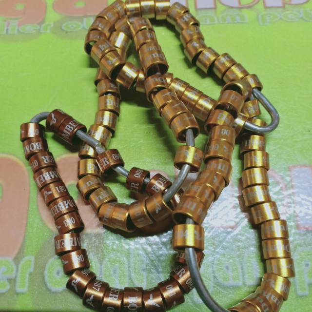 25 RING MERPATI LASER CINCIN BURUNG gelang merpati nama cincin dara tdk trima request nama atau apapun
