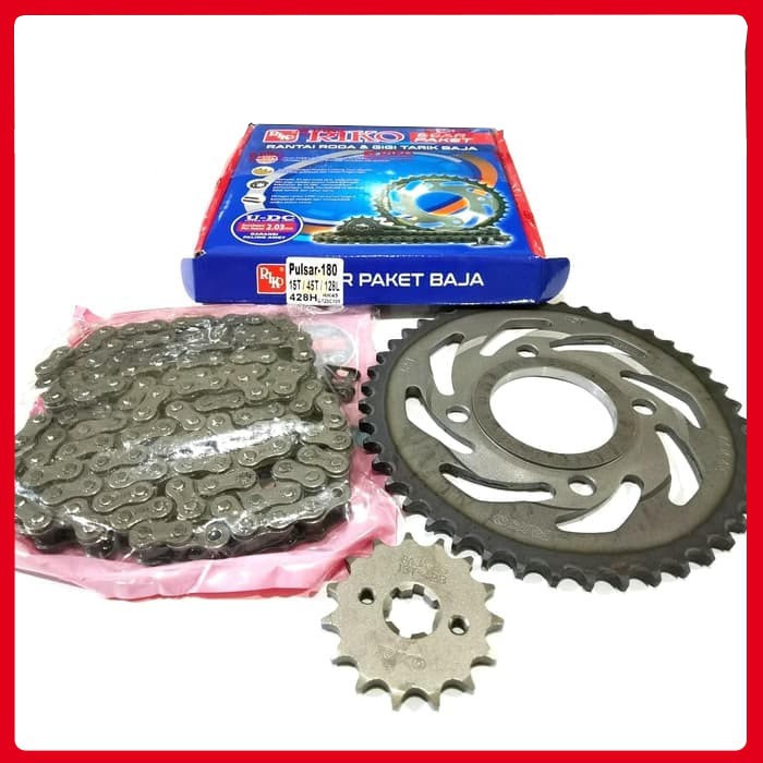 Jual Gir Set Gear Set Plus Rante Bajaj Pulsar Ug Kawasaki Bajaj