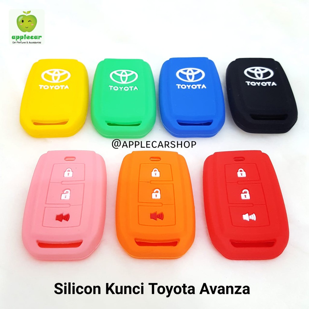 Cover kondom sarung silicon silikon remote kunci mobil toyota avanza