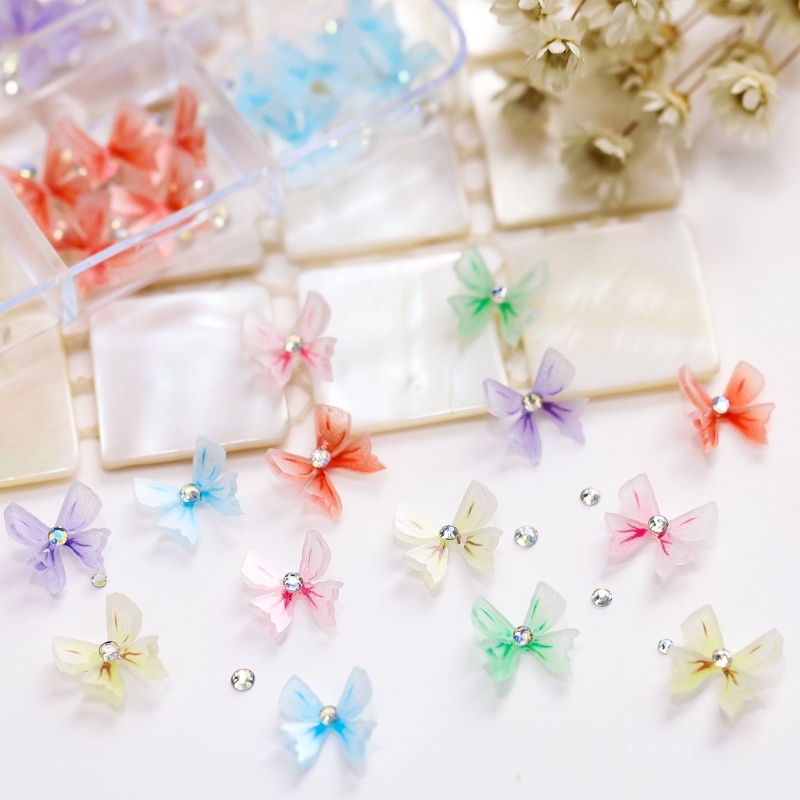 Zzz Ornamen Pita 3D Bahan Resin Akrilik Untuk Dekorasi Nail Art / Manicure DIY