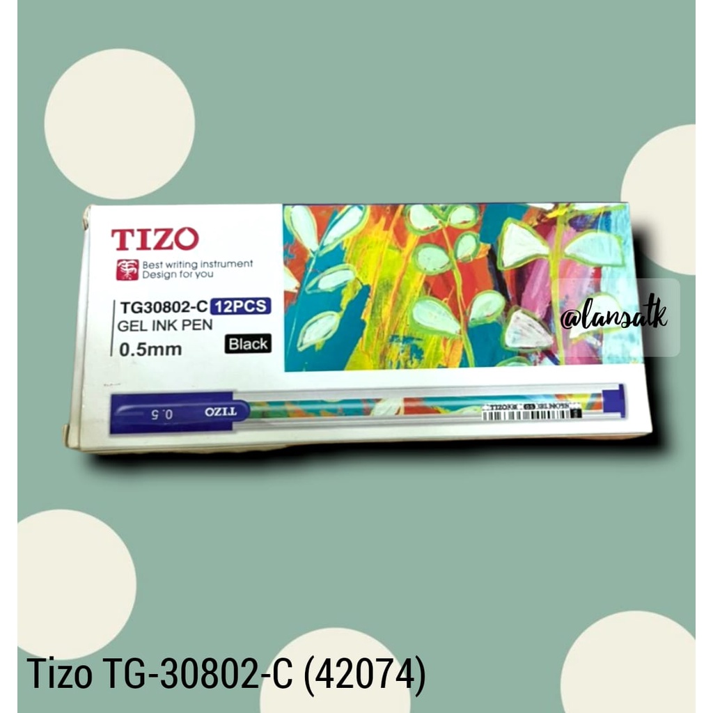 

PULPEN TIZO TG-30802-C (42074)0.5mm gel ink pen