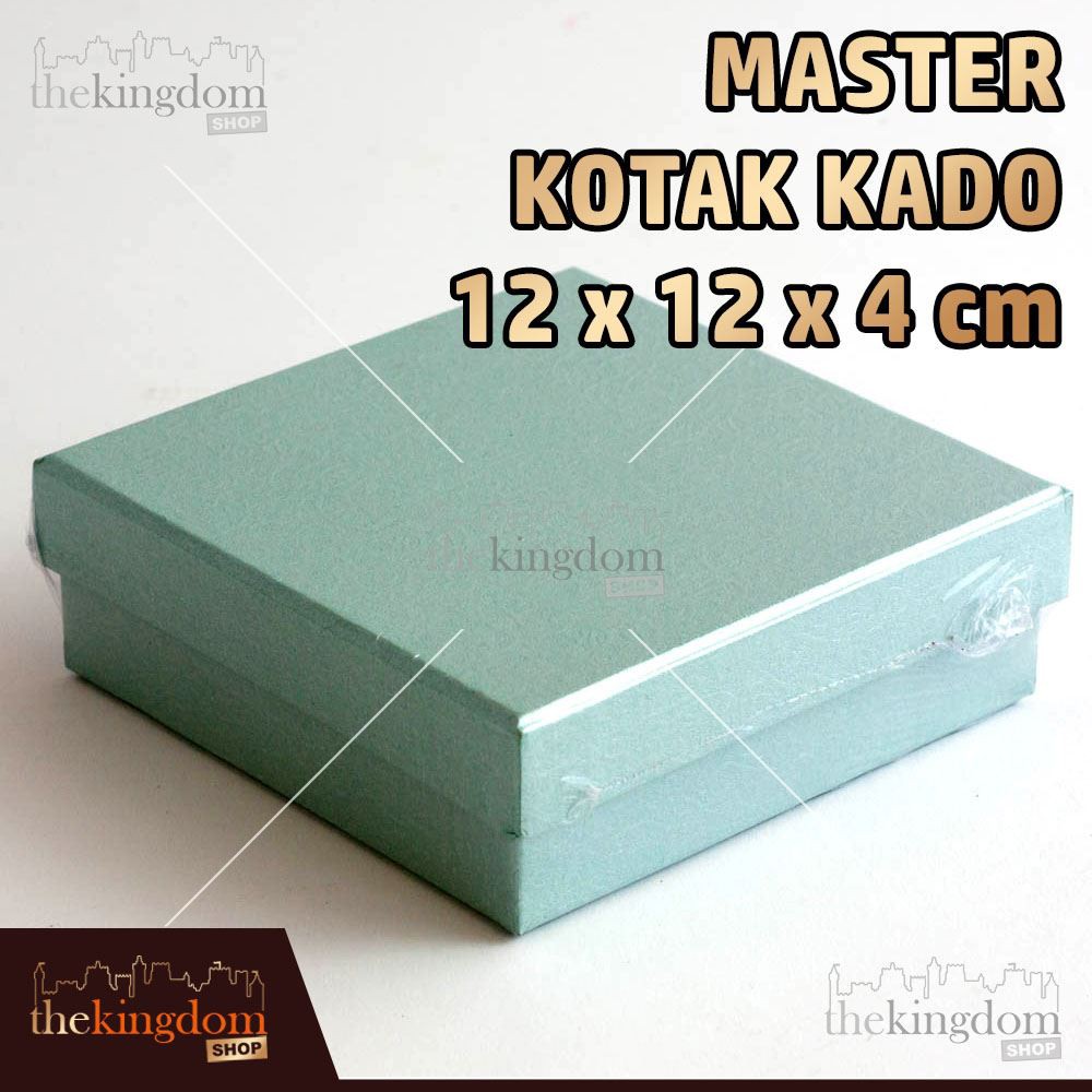 

Master Kotak Kado Gift Box Hadiah 12x12x4cm
