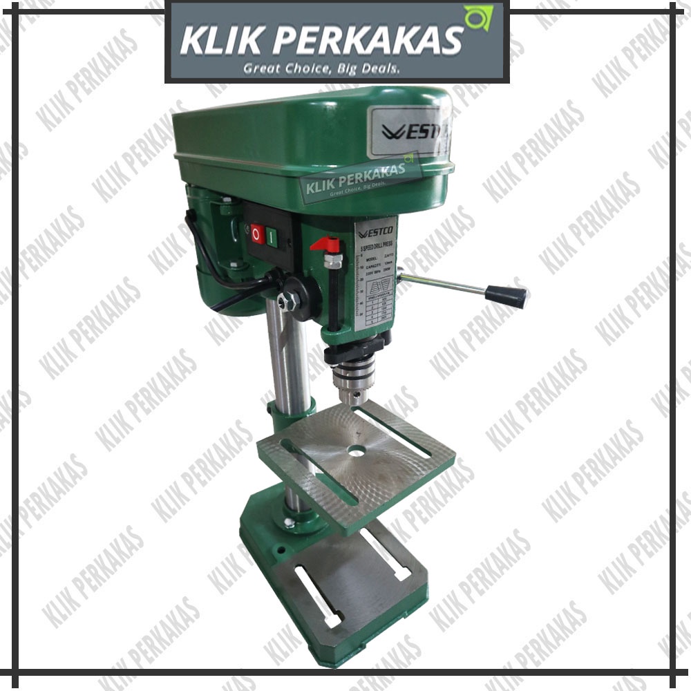 WESTCO ZJ 4113 Bor Duduk 13 mm - Bench Dril 13mm Mesin bor duduk