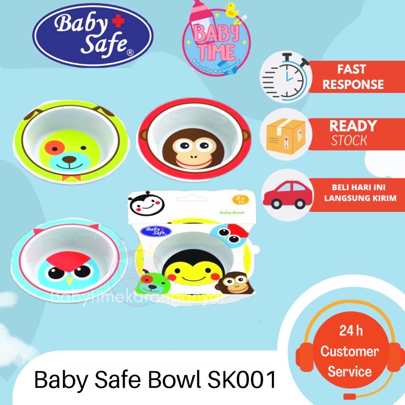 Baby Safe Bowl  Mangkuk Makan Anak / MANGKUK BAYI MPASI BABYSAFE / SK001