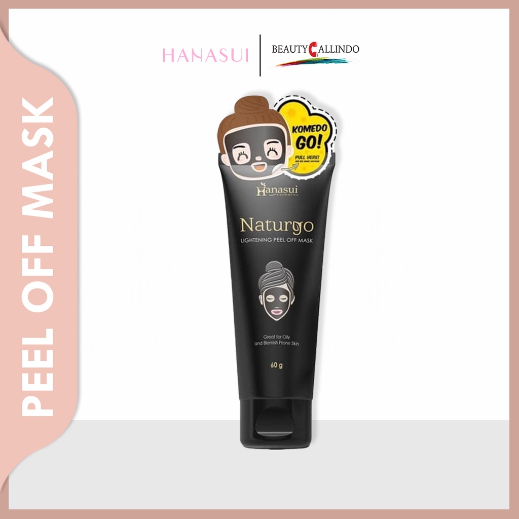 HANASUI NATURGO BLACK MASK TUBE 60g