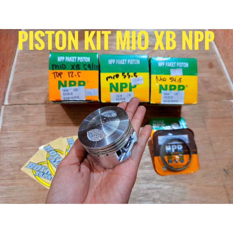 PISTON KIT MIO XB 53.5/54/54.5/55/55.5 PIN 15 NPP