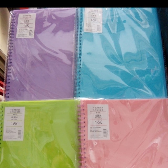 

Buku ring pastel b5 isi 60 lembar warna random
