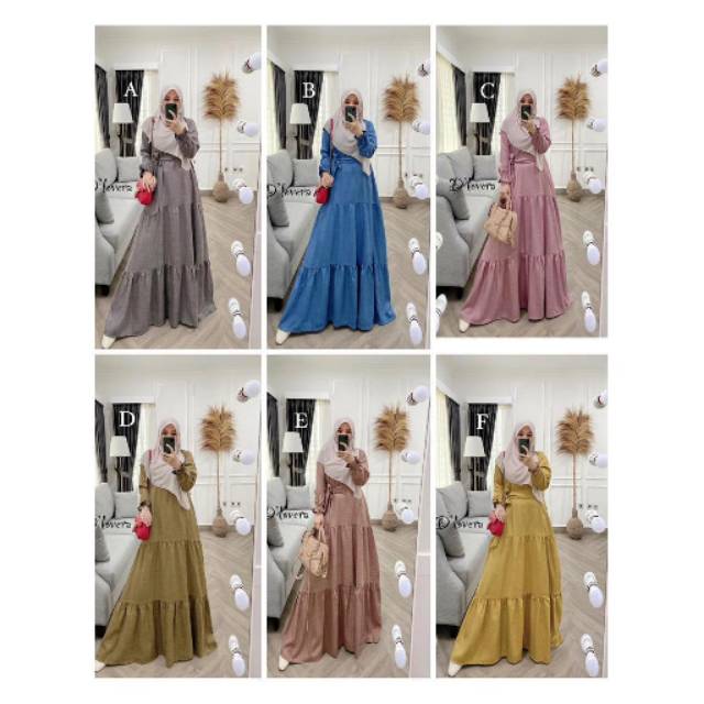 Renata dress by dlovera (SIAP KIRIM)