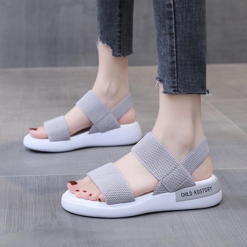 HS / Sandal Wedges Sepatu Wanita Premium S-16