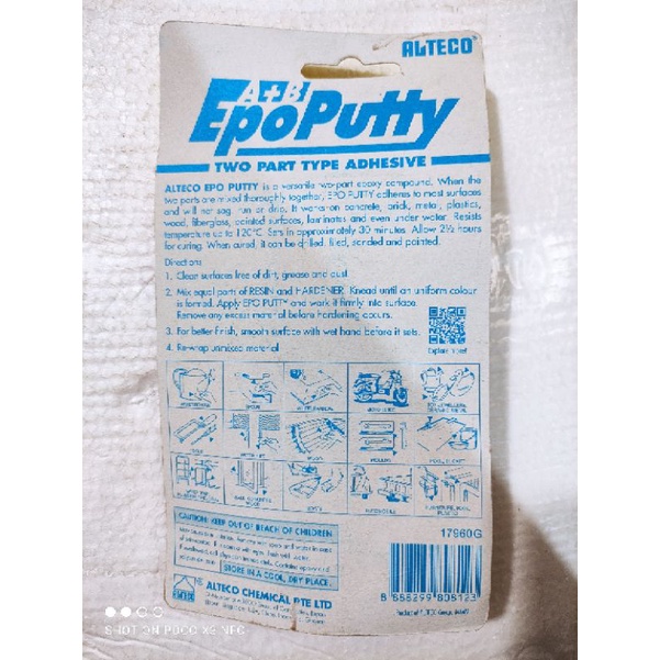 LEM EPO PUTTY /LEM ALTECO LEM PORTING 50 GRAM/ LEM EPOXY