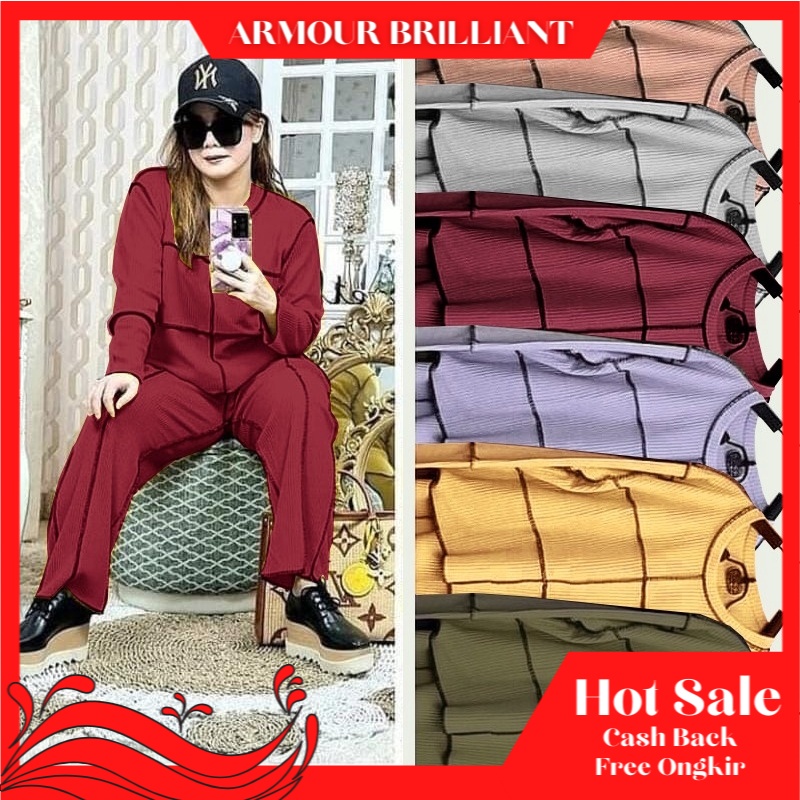 SETELAN BAJU DAN CELANA WANITA-SETELAN WANITA JUMBO-PAKAIAN WANITA