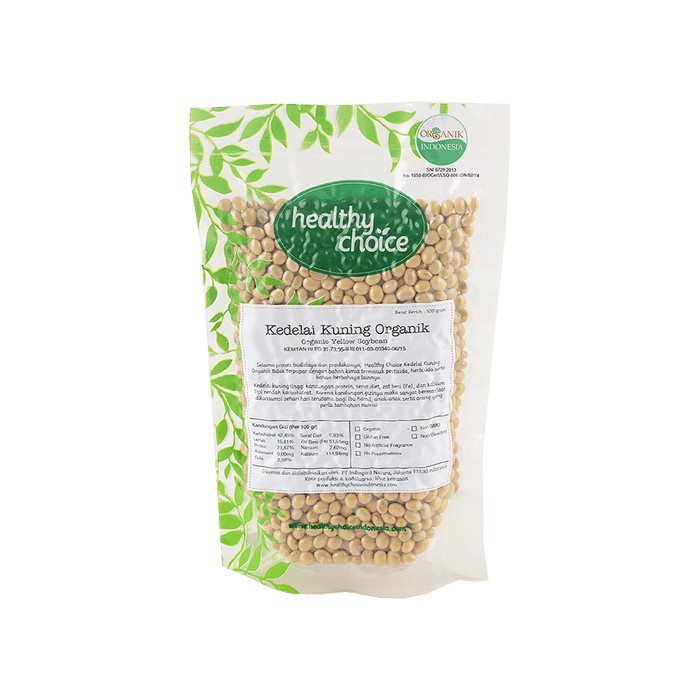 

HC Kacang Kedelai Org 500Gr