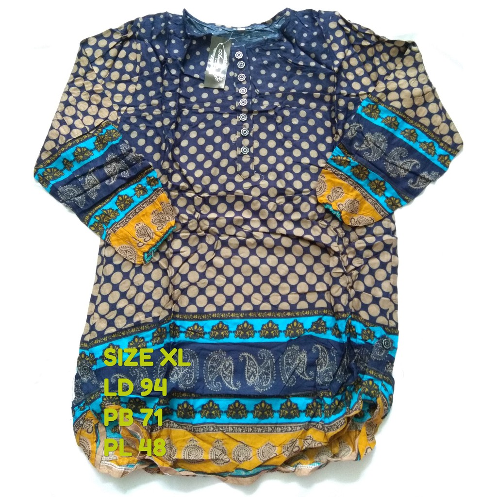 TUNIK KATUN RAYON ETNIK