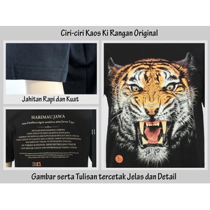 KAOS KIRANGAN GROSIR HARIMAU JAWA