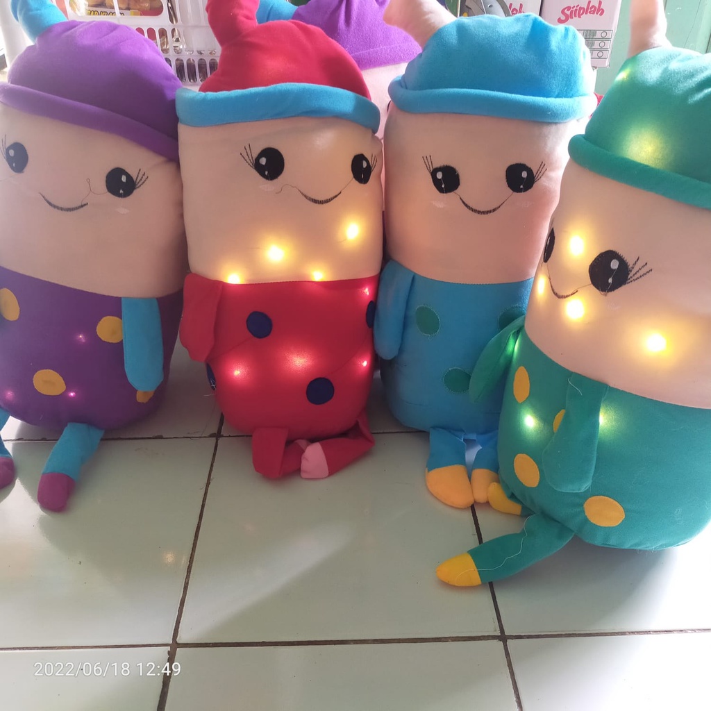 Boneka Boba Kaki Tangan Ukuran XL - boneka boba murah - boneka boba LED