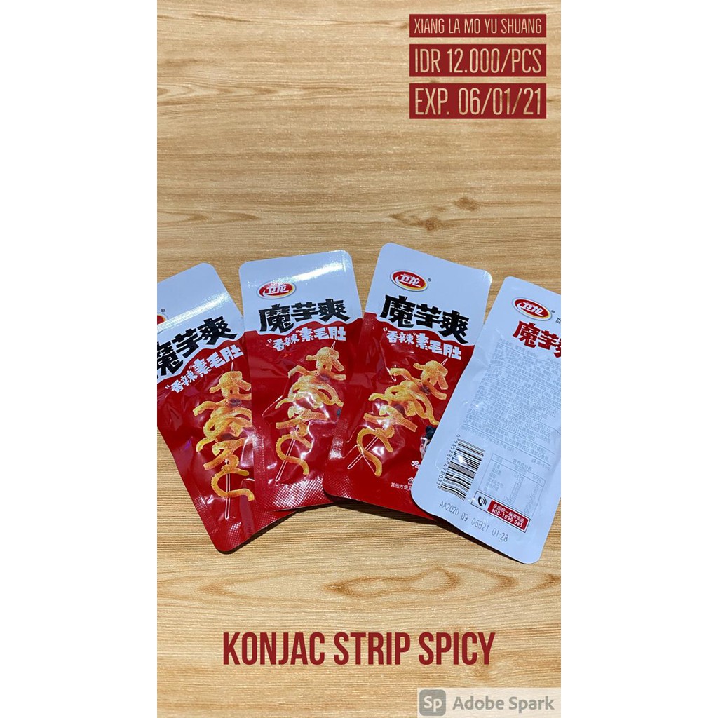 

Wei Long Konjac Strip Spicy Flavour