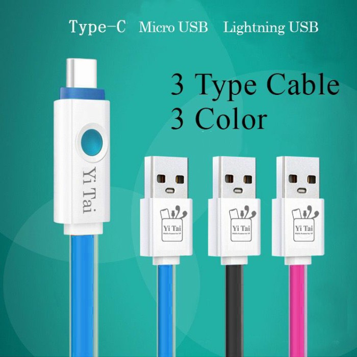 Kabel Data Kabel Yi Tai Micro Usb YZM-100 Fast Charging YZM-100