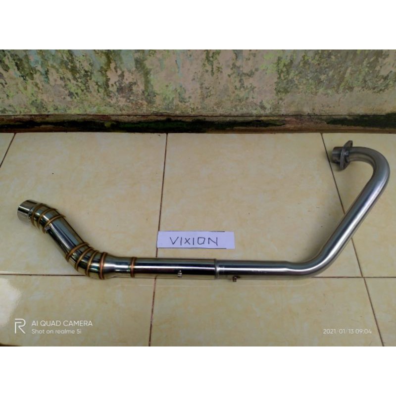 leheran knalpot racing motor satria fu/VIXION,diameter inlet 50mm