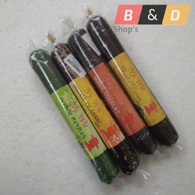 

NY WIE. Dodol Gulung Mix 4 Rasa [Classic, Cokelat, Pandan, Duren]