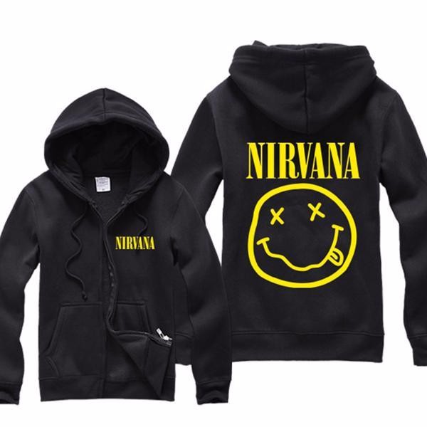 Jaket Hoodie Sweater Nirvana