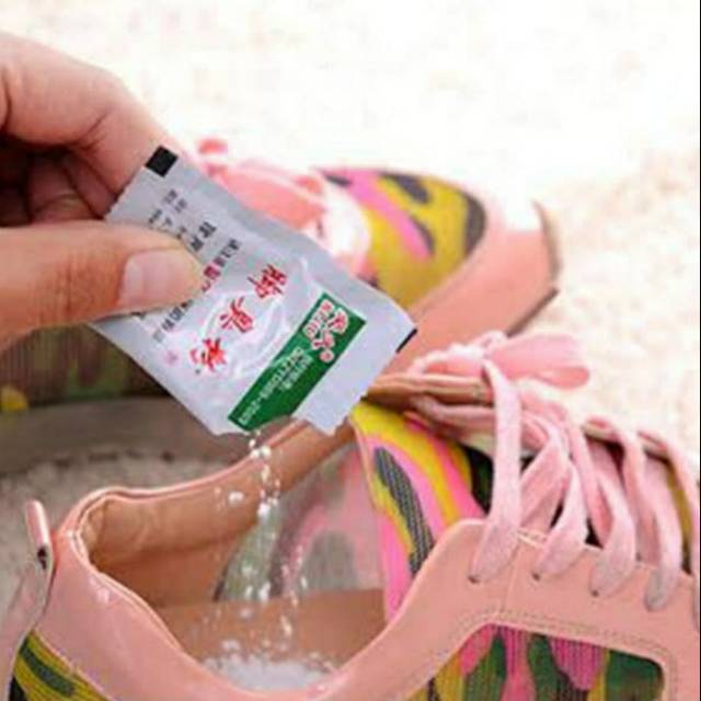 Penghilang Bau Kaki bedak bau Kaki Sepatu olahraga (COD ...