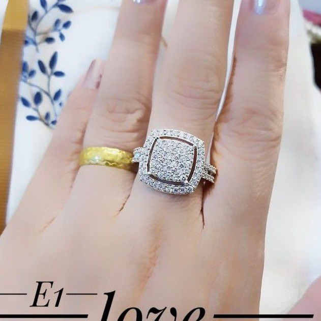 Xuping cincin lapis emas 24k 0509m