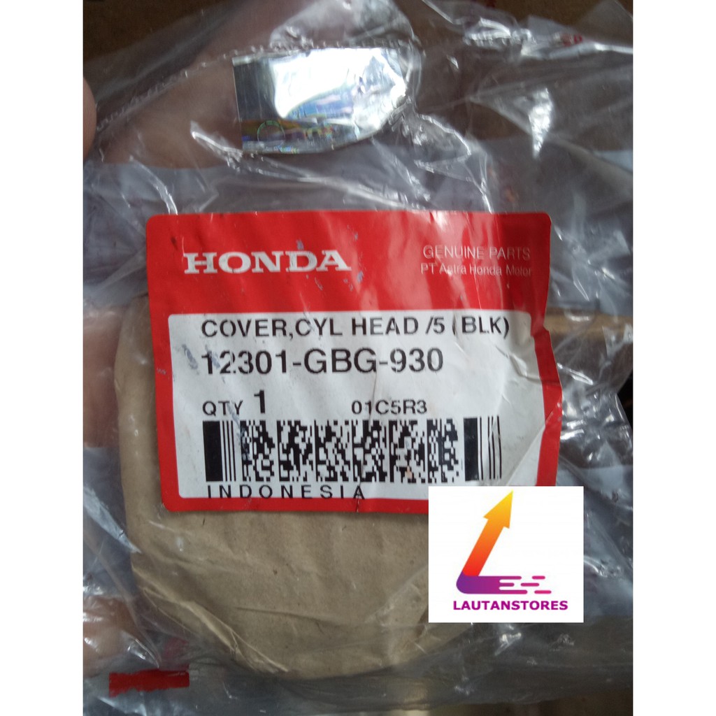 12301-GBG-930 Cover Cyl Head Sirip Mesin Depan GRAND Hitam