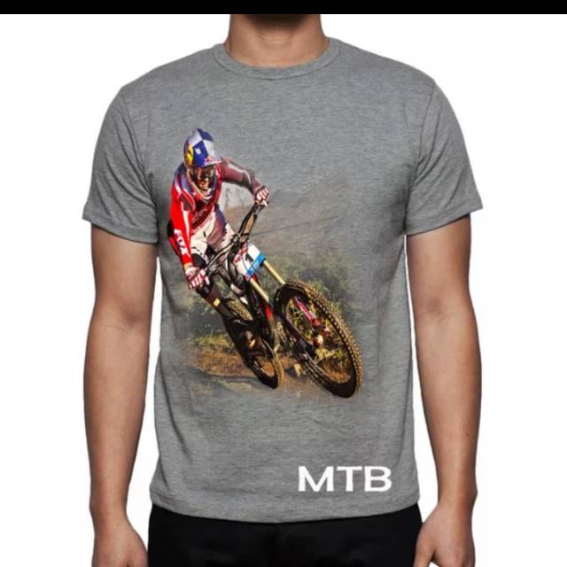 Kaos Abu Sepeda Gunung