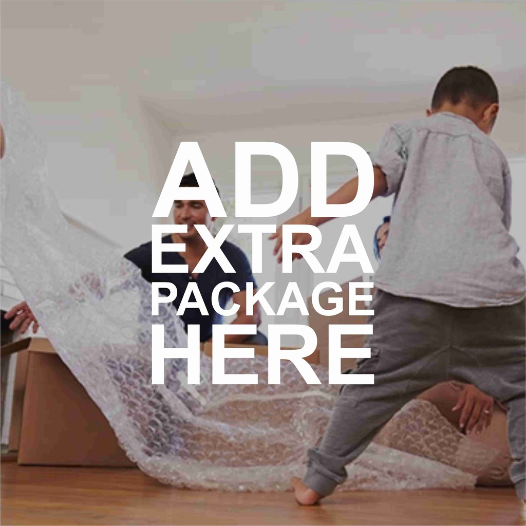 

Packing Tambahan || Kardus Box || Bubble Wrap - untuk pengemasan yang lebih baik