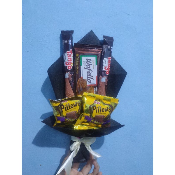 

Buket Snack Wisuda/ulang tahun/pernikahan/ khitan/acara pribadi