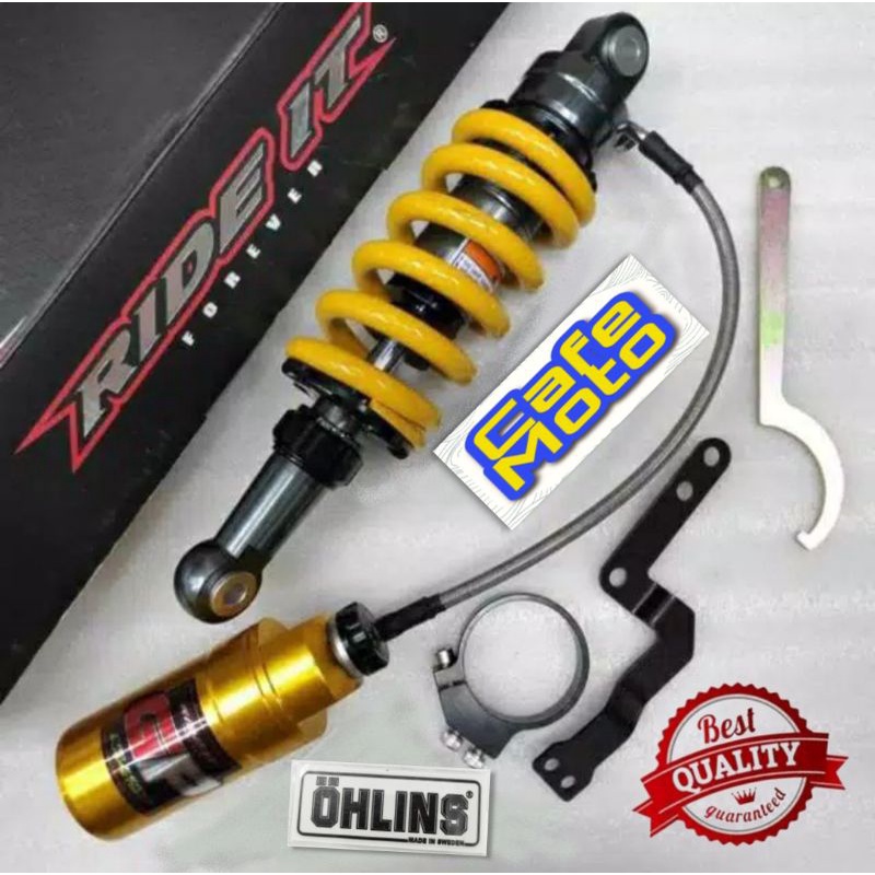 monoshock ride it tabung pisah satria fu gp103 shock klik rebound tabung fungsi shock 103