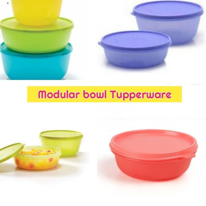 Mangkok tupperware tempat sayur aneka bowl ukuran kecil dan besar 