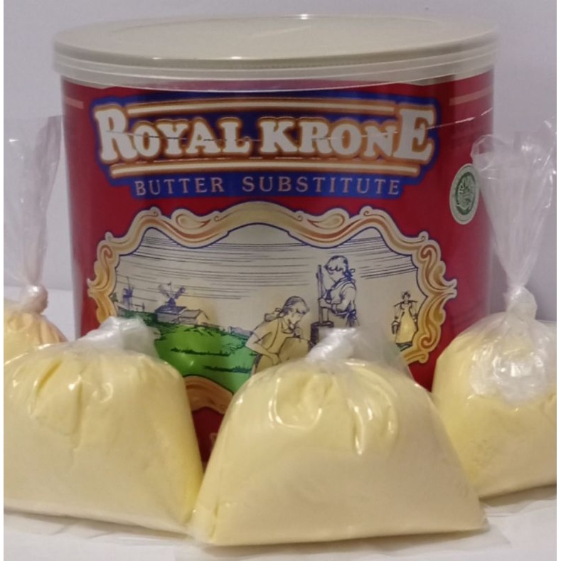 

Mentega Butter Substitute ROYAL KRONE repack 100 gram