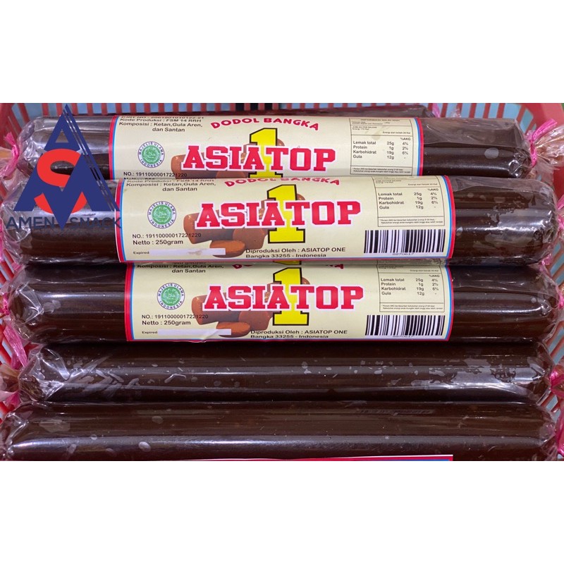 

Dodol Ketan Bangka cap Asiat top 250g
